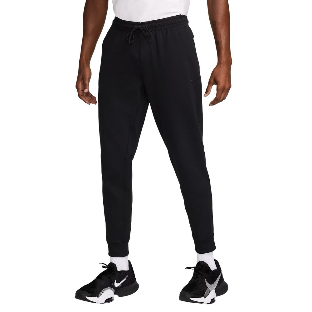 Nike Primary Fleece Mens Dri-FIT UV Performance Black Joggers FZ0975-010 Sm
